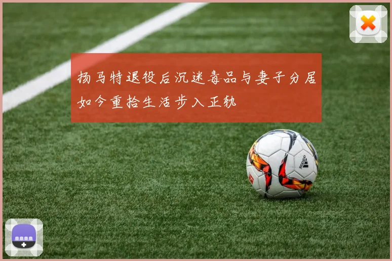 扬马特退役后沉迷毒品与妻子分居如今重拾生活步入正轨
