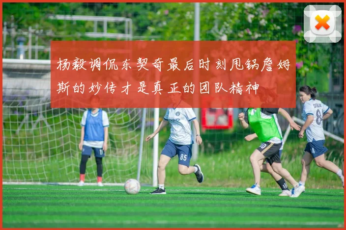 杨毅调侃东契奇最后时刻甩锅詹姆斯的妙传才是真正的团队精神